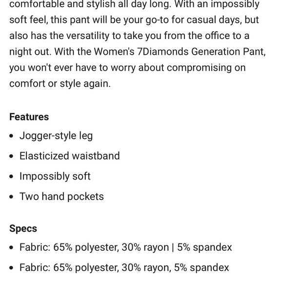 7DIAMONDS Generation Joggers - Picture 13 of 13